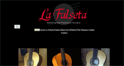 Desktop Screenshot of lafalseta.com